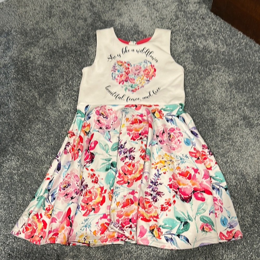 Urban Farm Girl Wildflower Dress